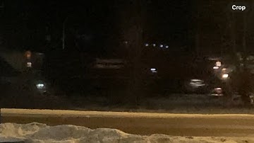 Small mixed freight pulling up the Crowsnest pass grade in Blairmore, AB.