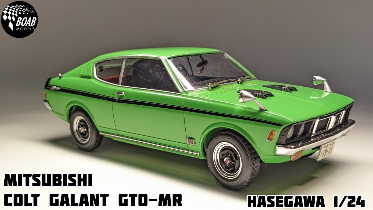 Mitsubishi Colt Galant GTO-MR - 1/24 Hasegawa Full build