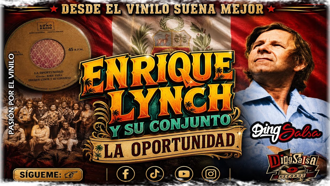 キラークンビア⭐︎ Enrique Lynch y Su Conjunto ENRIQUE LYNCH Y SU CONJUNTO - LA OPORTUNIDAD, SONO RADIO - YouTube