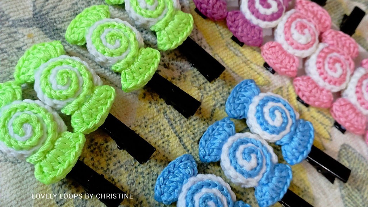 Crochet Candy Clip | LLBC Pattern | Crochet Clip