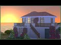 🌻Mediterranean ocean breeze| summer home | the sims 4 | Speedbuild | CC☀️