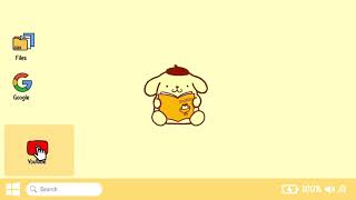 Cute Pompompurin Intro + Outro Template & Loading Screen, No Text, Free Download | ThatsLyra