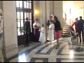Rebecca and Paul's wedding arrivals