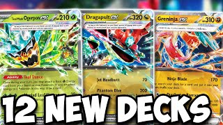 12 New Twilight Masquerade Decks! With Deck Lists!