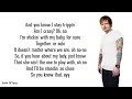 Ed Sheeran - CROSS ME (Lyrics) ft. Chance The Rapper & PnB Rock Mp3