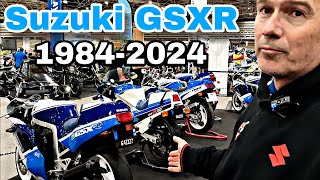 40 ans de la Suzuki GSXR  Les premières générations de cette moto légendaire