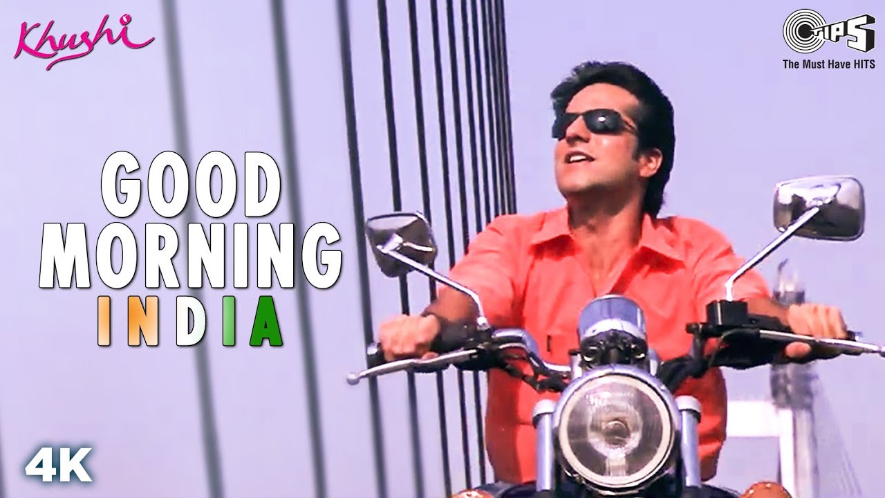 Good Morning India   Khushi  Fardeen Khan  Kareena Kapoor  Sonu Nigam  Anu Malik  Hindi Song