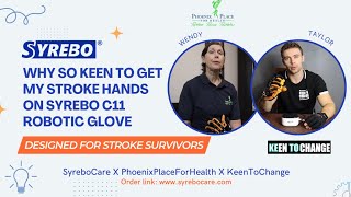 WHY SO KEEN TO GET MY STROKE HANDS ON SYREBO C11 ROBOTIC GLOVE | STROKE HAND | STROKE RECOVERY