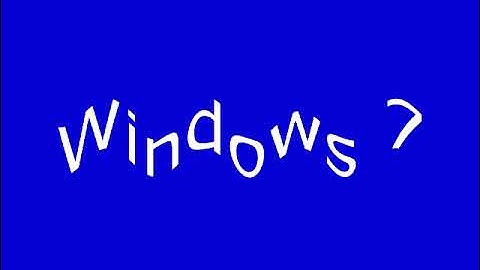 Windows 7 Welcome Preview 2 Effects