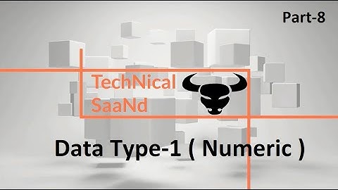 Data Types-1 Excel VBA Part-8 (full hindi tutorial)