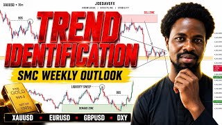 Market Mechanics: Trend Identification on XAUUSD, EURUSD, GBPUSD & DXY  Weekly SMC Outlook