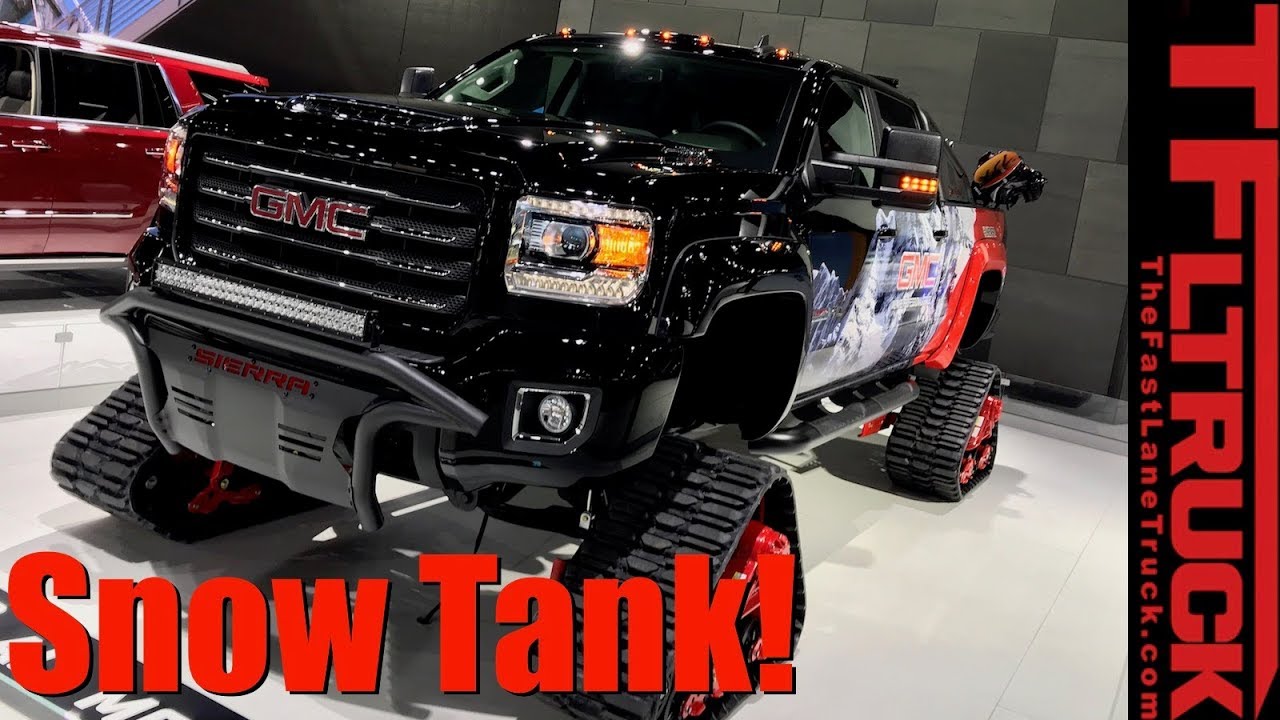 Gmc Diesel Trucks >> Tank Diesel Truck With Tracks Gmc Sierra 2500 Hd All Mountain La Gmc Diesel Trucks >> Tank Diesel Truck With Tracks Gmc Sierra 2500 Hd All Mountain La
