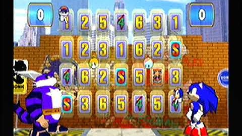 Sonic Shuffle Longplay - Fire Bird (All CPU Players)