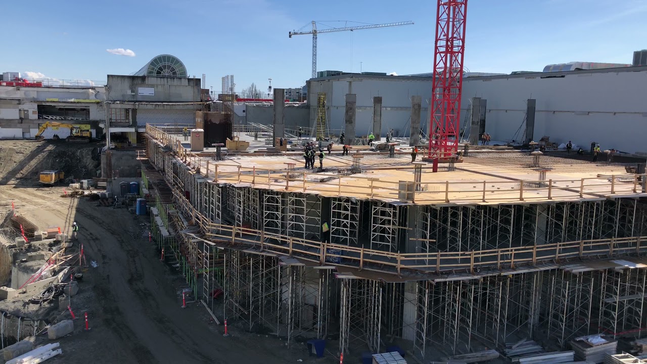 [#5 Oakridge Construction] Vancouver Oakridge Centre Apr 8, 2021
