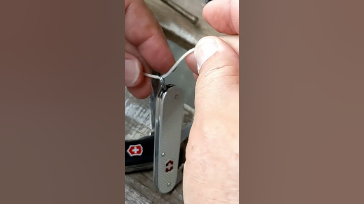 SAK Hook | Swiss Army Knife Hack #1