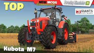FS25 | Kubota M7 (by GIANTS) - Farming Simulator 25 Mods Review 2K60