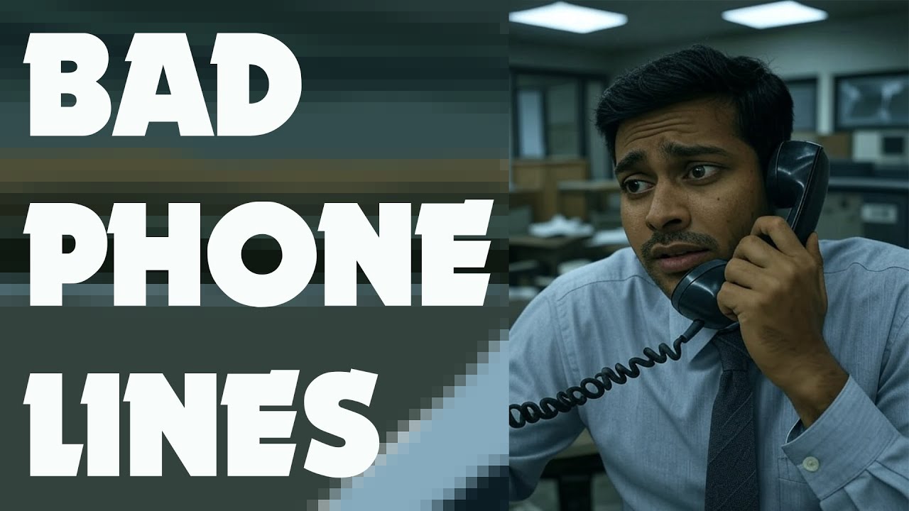 Scammers Phone Line is so bad he dan't tell my voice from a soundboard