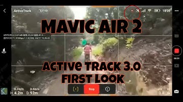 DJI Mavic Air 2 Active Track 3.0 First look leaked footage