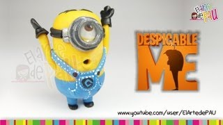 (Parte 2) MINIONS WALL CLOCK Polymer Clay Tutorial / RELOJ DE MINIONS de Arcilla Polimérica