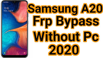Samsung A20 Frp Bypass Without sim Puk Code  | Samsung A20/A30/A50 Google Account Bypass Without PC