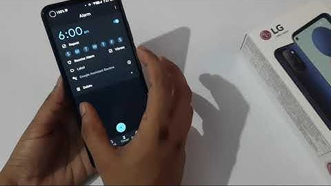 LG w41 setting  |how to set alarm | how to change alarm sound | alarm set kaise karen