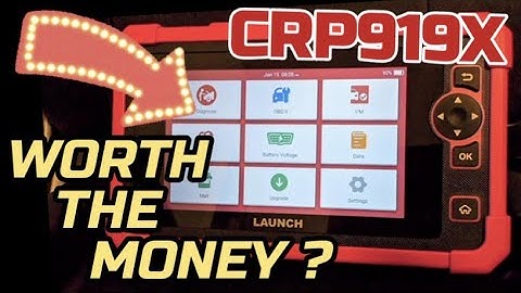 Launch # CRP919X Scan Tool - Overview and Vehicle Diagnostics #christmasgifts