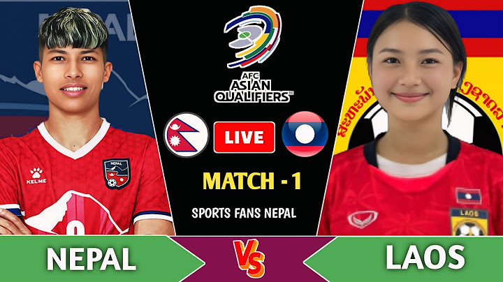 Nepal vs Laos Football Live | AFC Asian Cup Qualifiers 2025 | Group F | Match 1 | Sports Fans Nepal