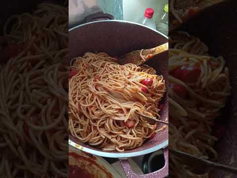 Spaghetti Redsausepasta Creamyspaghetti Shortvideo