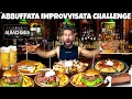 ABBUFFATA IMPROVVISATA CHALLENGE in un PUB (Pizze e Panini) - MAN VS FOOD