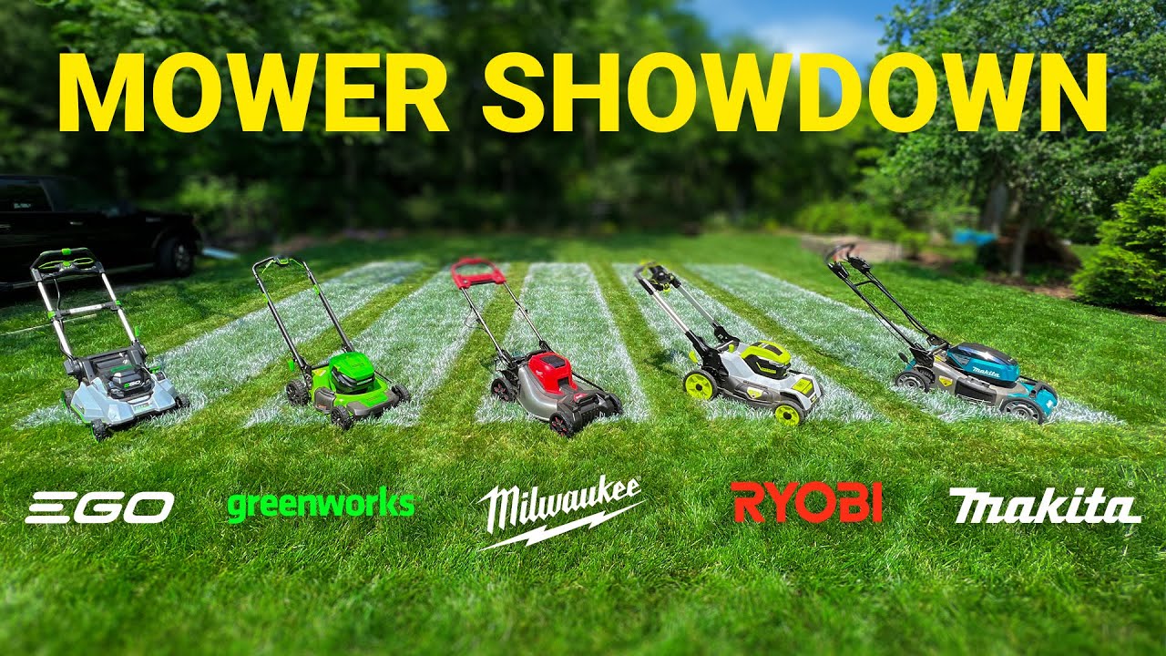 Ultimate Electric Mower Battle (Don't Buy Until You Watch) 