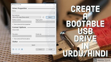 Create a Bootable USB drive in Urdu/Hindi - Windows 7, 8,10 and Linux Guide