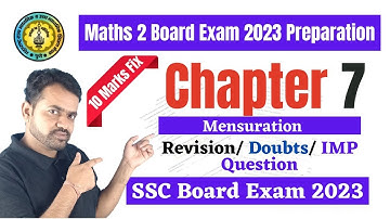 Mensuration Final Revision | 10th Maths 2 Chapter 7 Mensuration Revision | Mahesh Prajapati