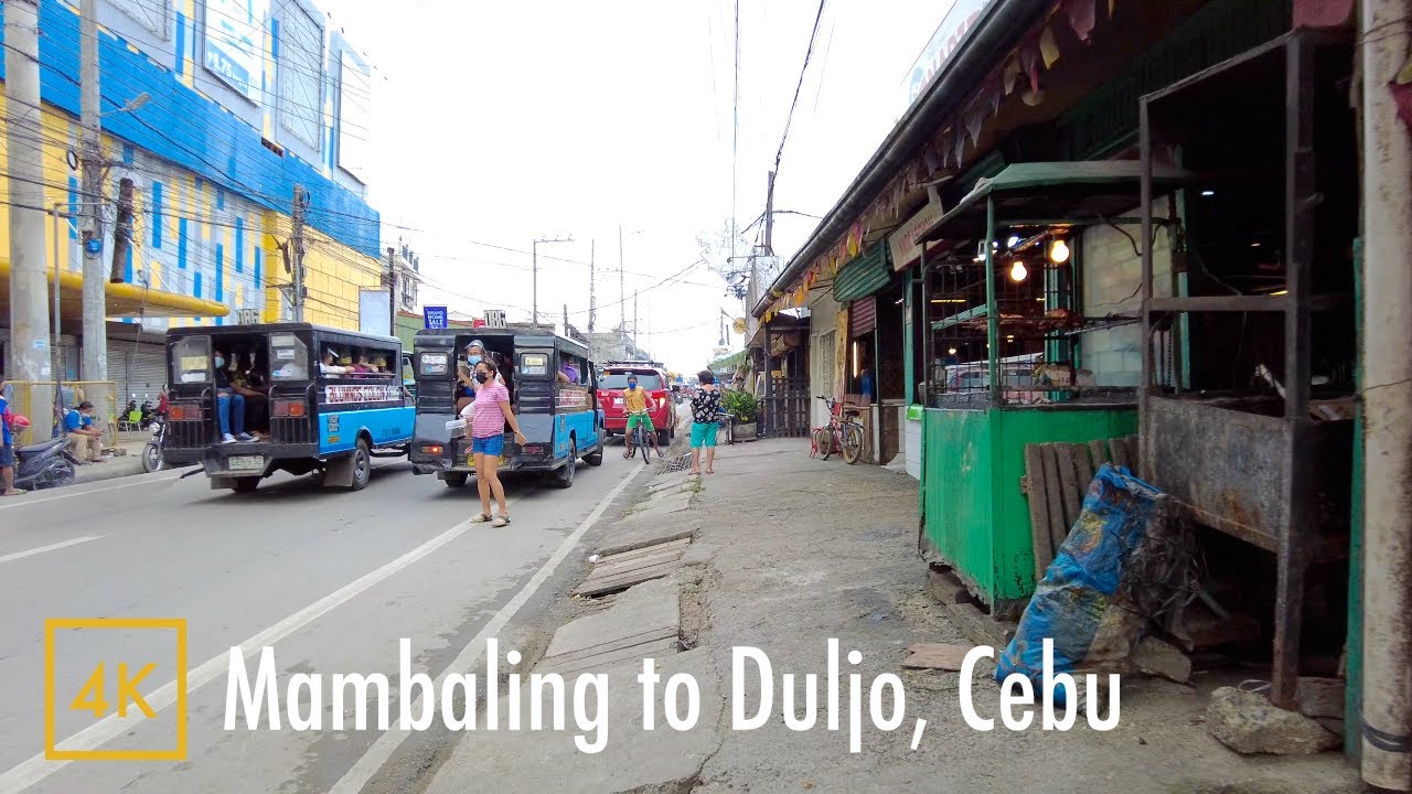 Mambaling to Duljo, Cebu, Philippines【4K】 - YouTube