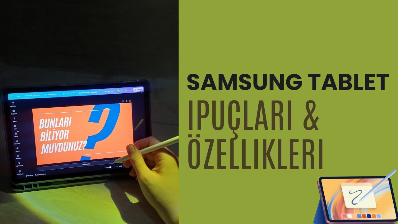  Samsung Tablet İpuçları ve Tablet Hileleri 🪄