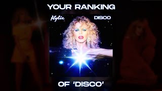 KYLIE MINOGUE | YOUR Ranking of 'DISCO' (2020)