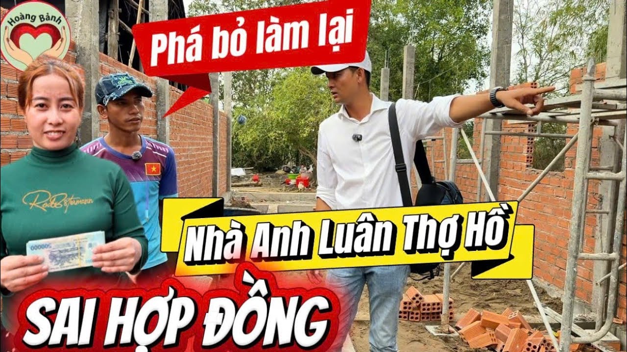 KỊP THỜI thay đổi nhà anh luân thợ hồ 
