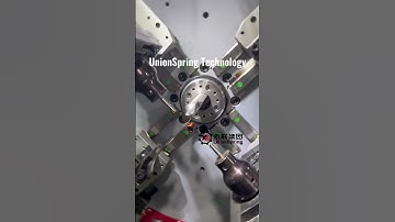 UnionSpring_Tech US-1220ZP rotary slide machine #CNC copper wire winding