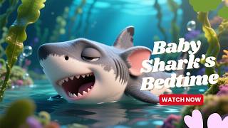 Baby Shark's Bedtime | Music for Kids | Nursery Rhymes #kids #song #rhymes #baby #shark #english screenshot 3
