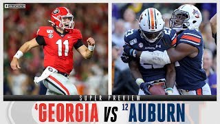 No. 4 Georgia vs. No. 12 Auburn: SUPER PREVIEW | CBS Sports HQ