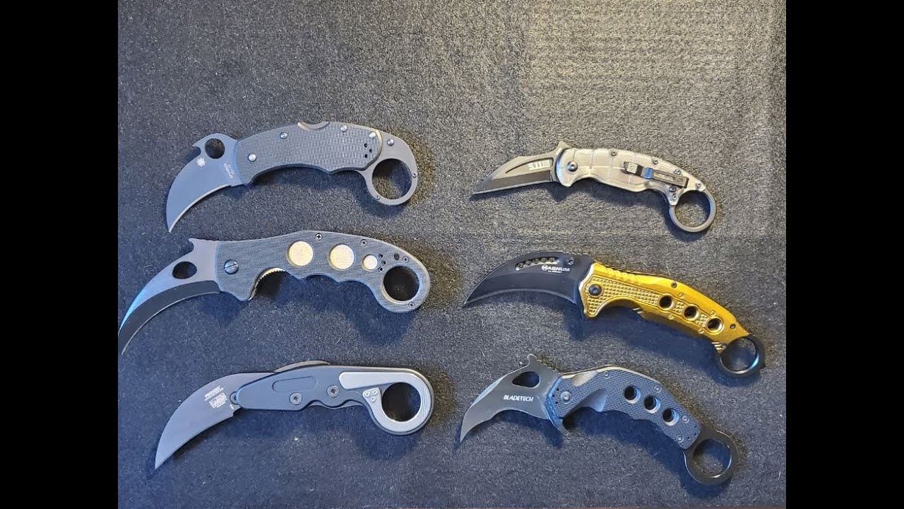 Folding Karambit Knives (Video 3 of Karambit Series) - YouTube
