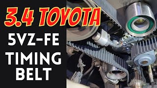 UPDATED Toyota 3.4 Timing Belt Replacement