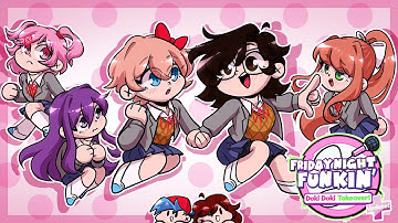 BEST FNF MOD UPDATE!! | DOKI DOKI TAKEOVER PLUS (Friday Night Funkin)