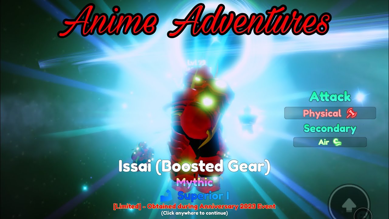 🈴Issei Hyoudou (Boosted Gear) [🎉1 YR] Anime Adventures #issei