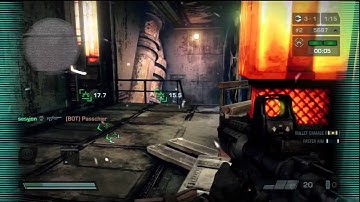 Killzone 3 Botzone Gameplay-Elite Difficulty Part2