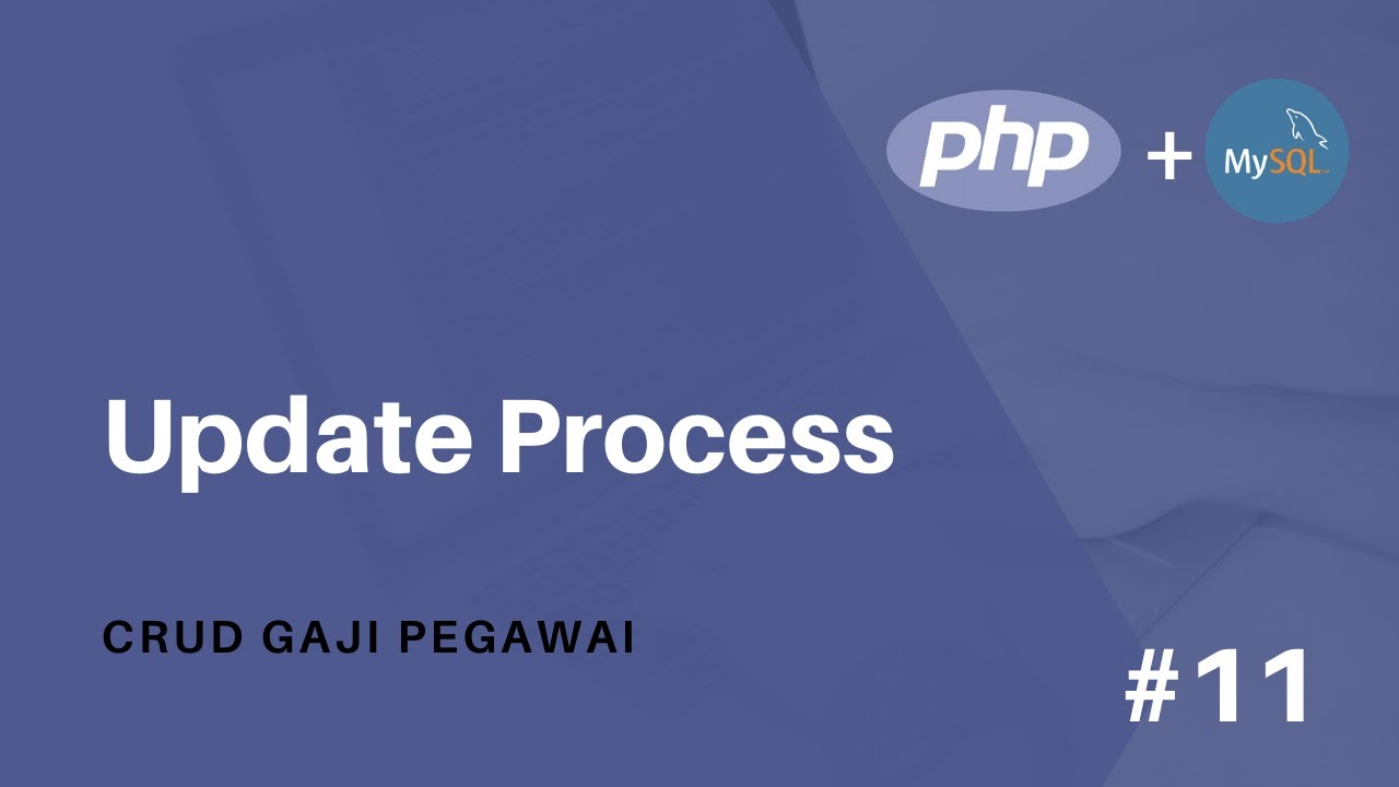 CRUD Gaji Pegawai Pemrograman PHP - Membuat Proses Update Data Pegawai ...