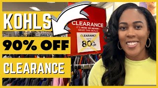 HURRY! 90% OFF CLOTHES,SHOES, & MORE! KOHLS CLEARANCE EVENT!