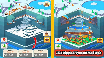 Idle Digging Tycoon! EVOLUTION MAX LEVEL Digging (Mod Apk Unlimited Money) Part 3