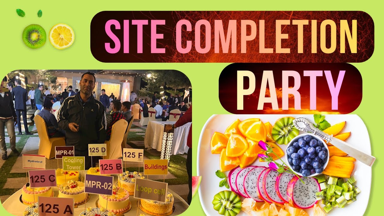 Project Site Completion Party | Team Celebration Moments