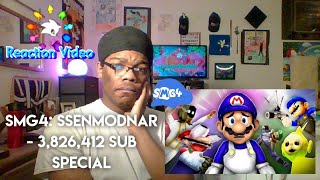 (What's Going On?) SMG4: SSENMODNAR -3,826,412 SUB SPECIAL (Reaction Video)