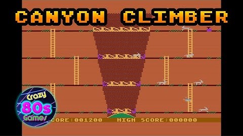 Canyon Climber // Atari 8bit Games